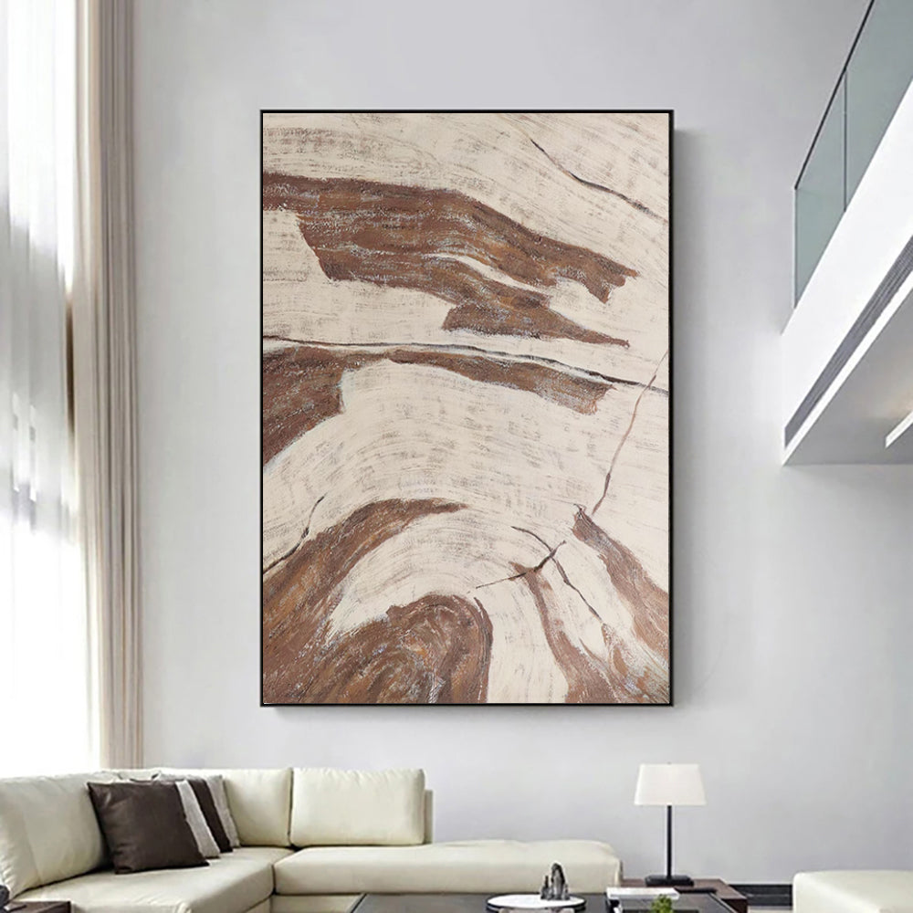 Handmade Oil Painting Canvas Wall Art Decoration Morandi Colors Abstract For Home Living Room Decor Rolled Frameless Unstretched Painting