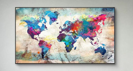 New Full Diamond Decorative Painting Diy Round Diamond Color Map Diamond Painting Manufacturer One Piece Dropshipping