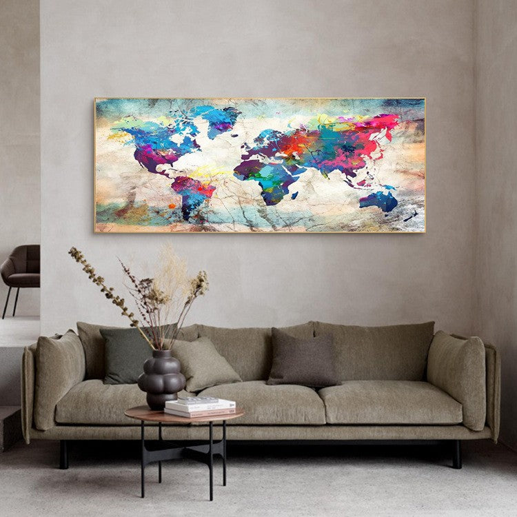 New Full Diamond Decorative Painting Diy Round Diamond Color Map Diamond Painting Manufacturer One Piece Dropshipping