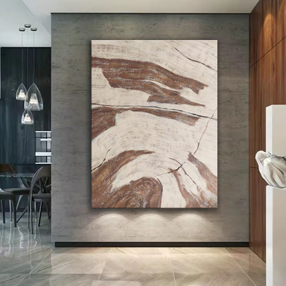 Handmade Oil Painting Canvas Wall Art Decoration Morandi Colors Abstract For Home Living Room Decor Rolled Frameless Unstretched Painting